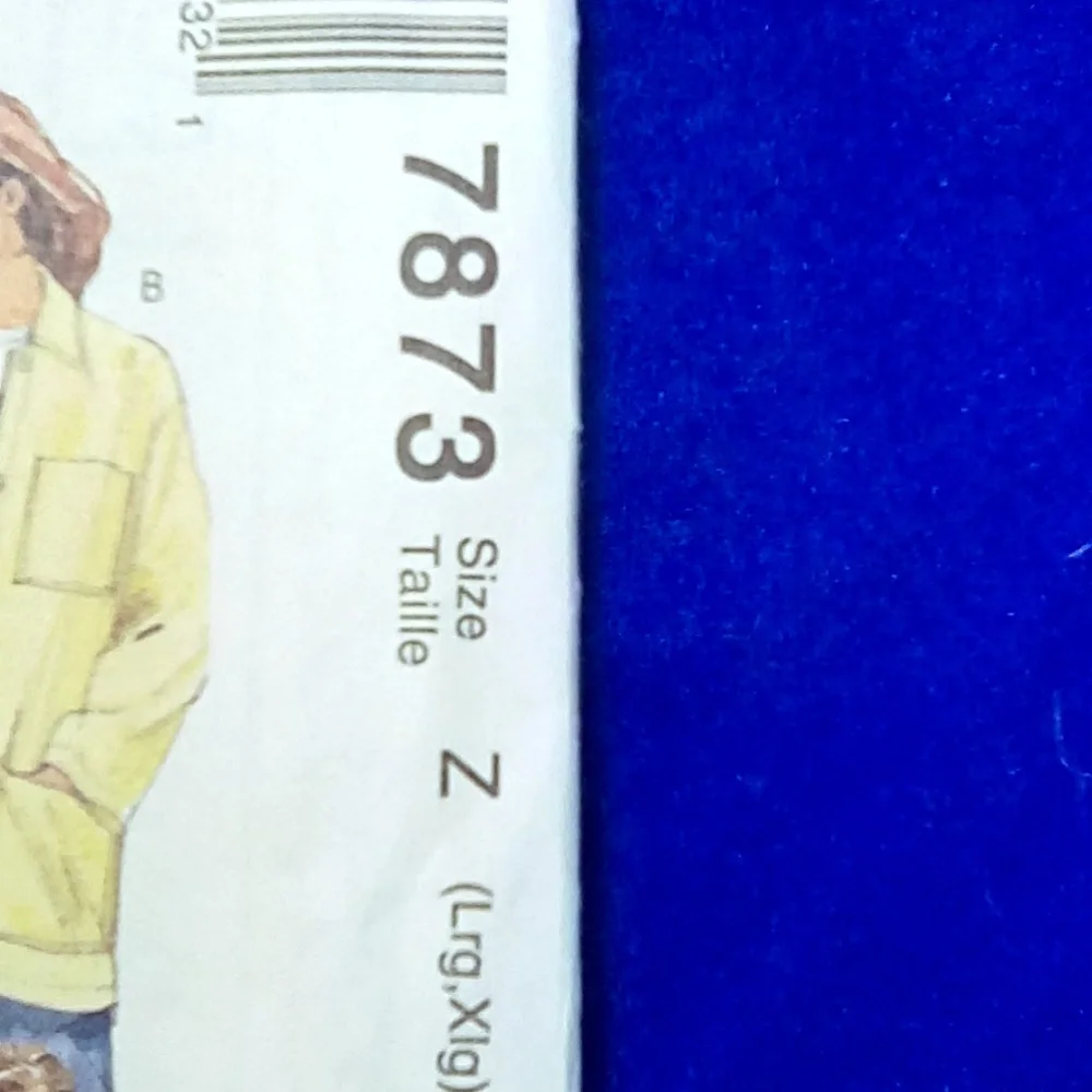 McCall's 7873 Easy Fleece Jacket & Vest L-XL